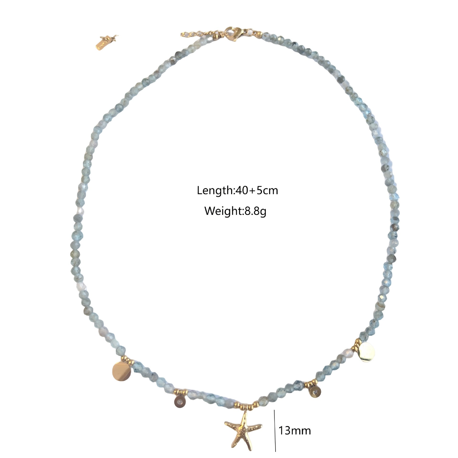 Wholesale marine elements series accessories  light luxury cold wind stainless steel necklace accessories