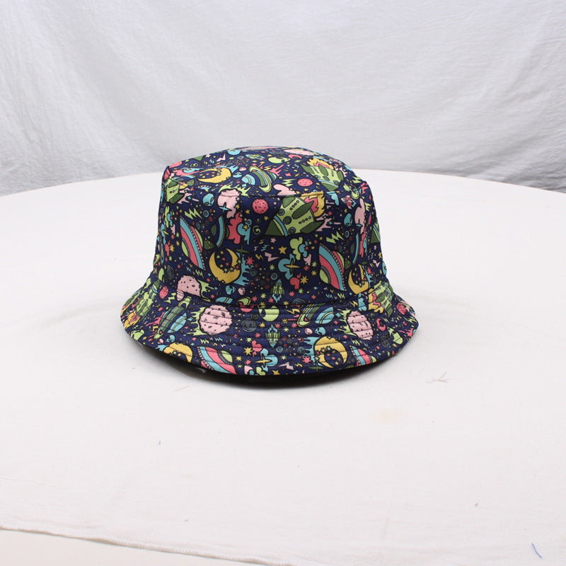 Wholesale Double-sided Printed Fisherman's Hat Bucket Hat