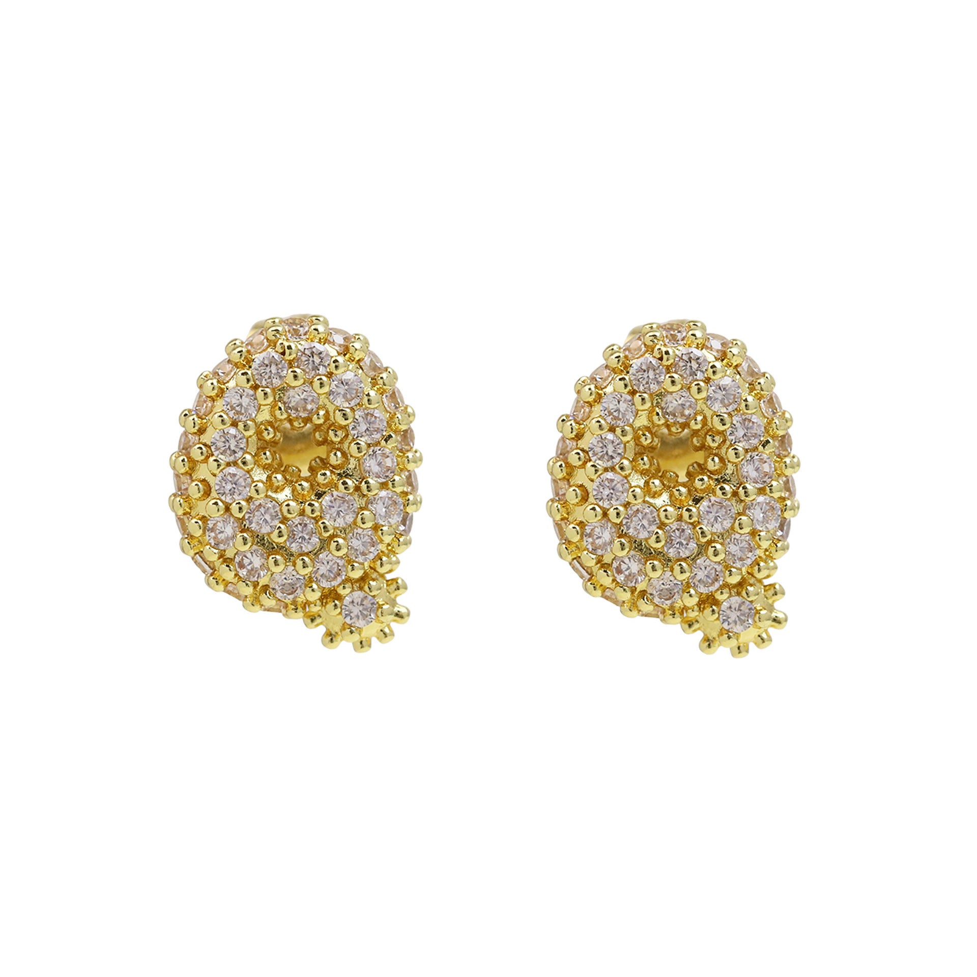 Wholesale 18k Brass Balloon Bubble Zircon small size 26 English Cute Letter Earrings