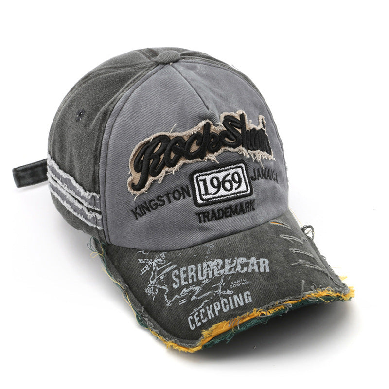 Wholesale  wash cloth fashion old 1969 baseball cap