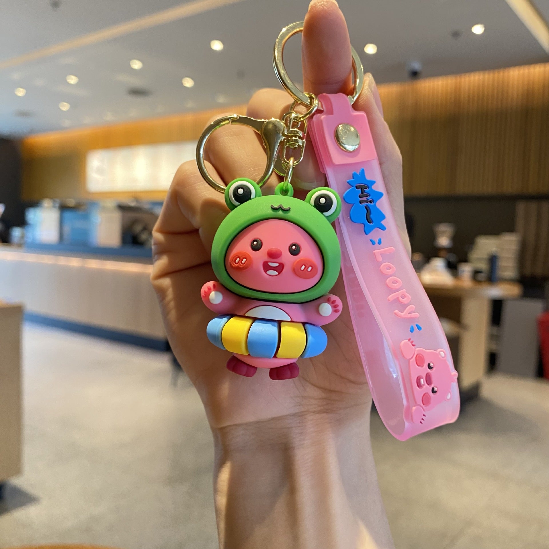 Wholesale Cartoon Cute Silicone Keychains ACC-KC-MingTian005