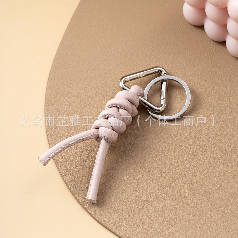 Wholesale  Braided Triangle Car Keychain