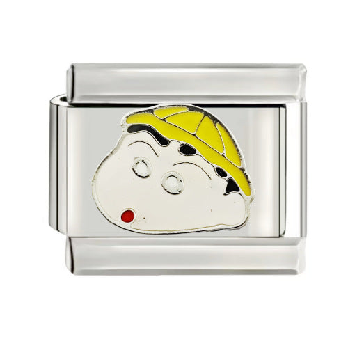 Wholesale 9mm Italian Charm Starter Bracelets DIY square Single Section Creative Stainless Steel Composable Bracelet