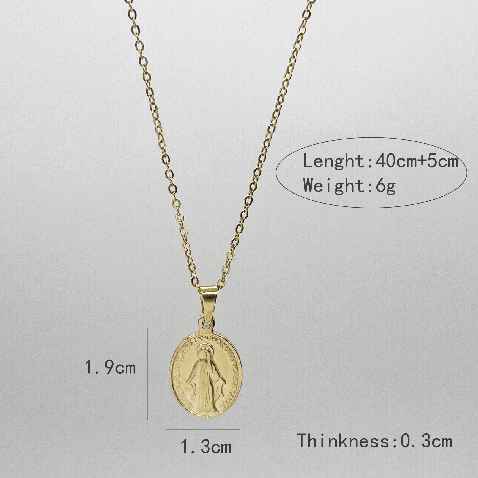 Wholesale Stainless Steel Sun Love Pendant Necklace ACC-NE-Chens001