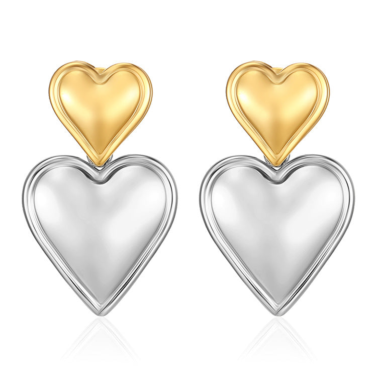 Wholesale  Stainless Steel Earrings  Plated 18K Gold Ear Buckle