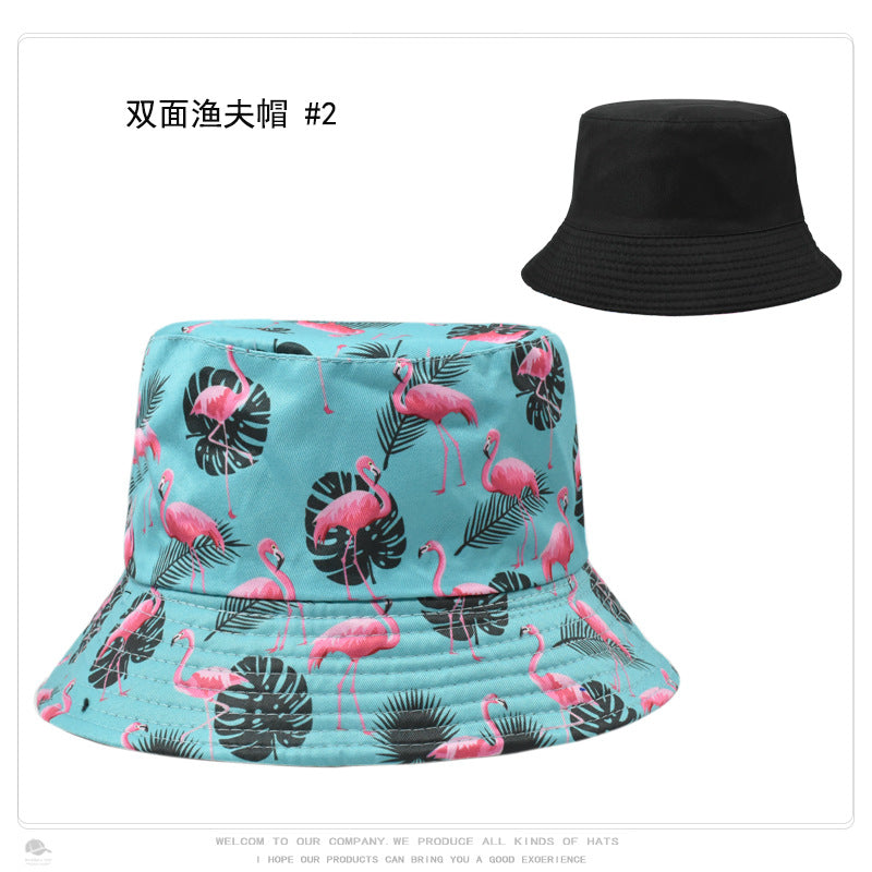 Wholesale Vintage Printed Polyster Bucket Hat ACC-HT-XuP009