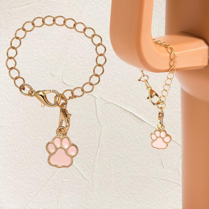 Wholesale Dog Paw Chain 40oz Cup Alloy Pendant Cup Accessories ACC-CA-ShiXuan005