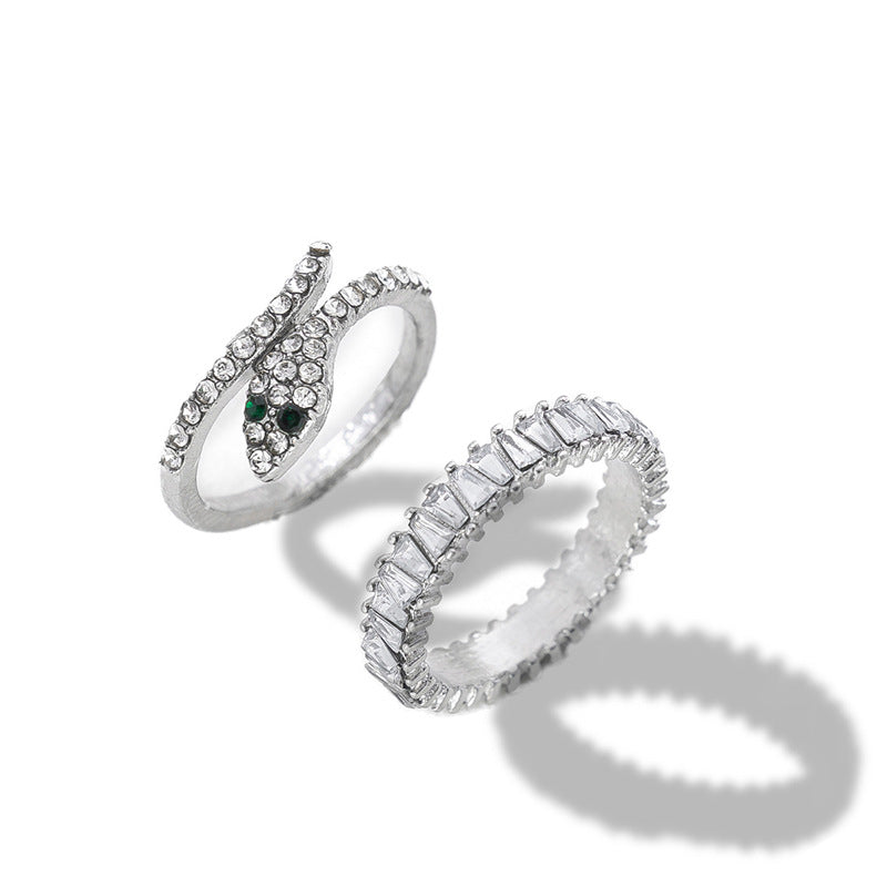 Wholesale Snake-shaped Diamond Ring