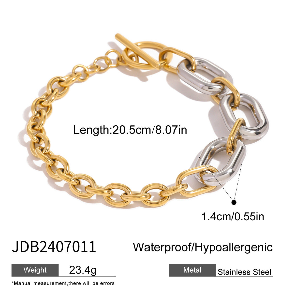 Wholesale  Stainless Steel Cuban Bracelet