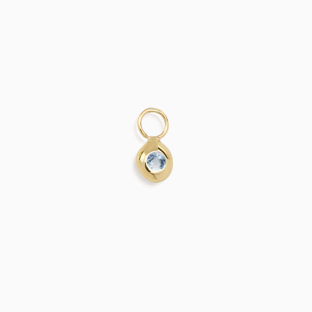 Wholesale Stainless steel electroplated with 18K gold 12 birthstone adjustable pendant
