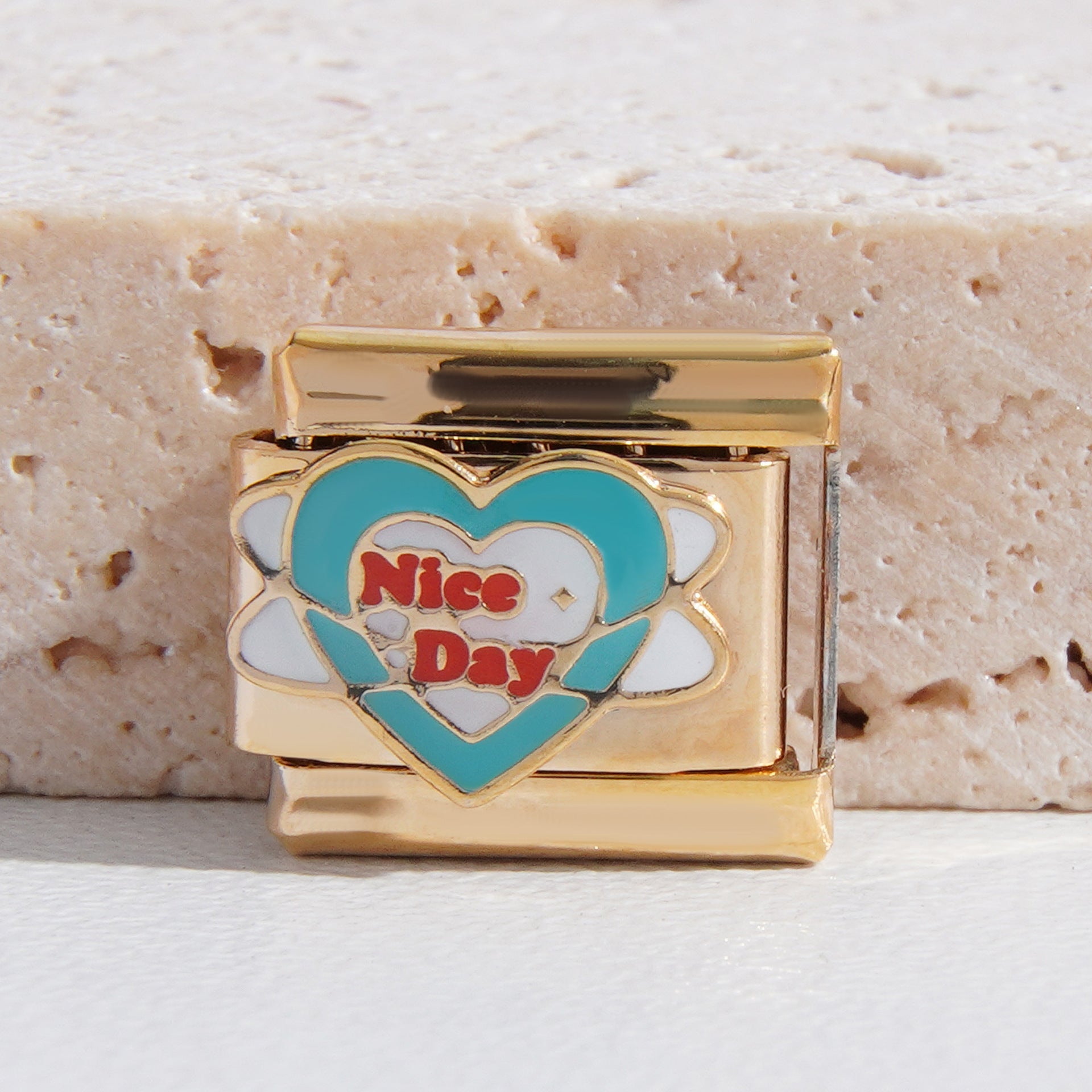 Wholesale Italian Charm Bracelet 9mm DIY Splicing Creative Pattern Stainless Steel Composable Bracelet