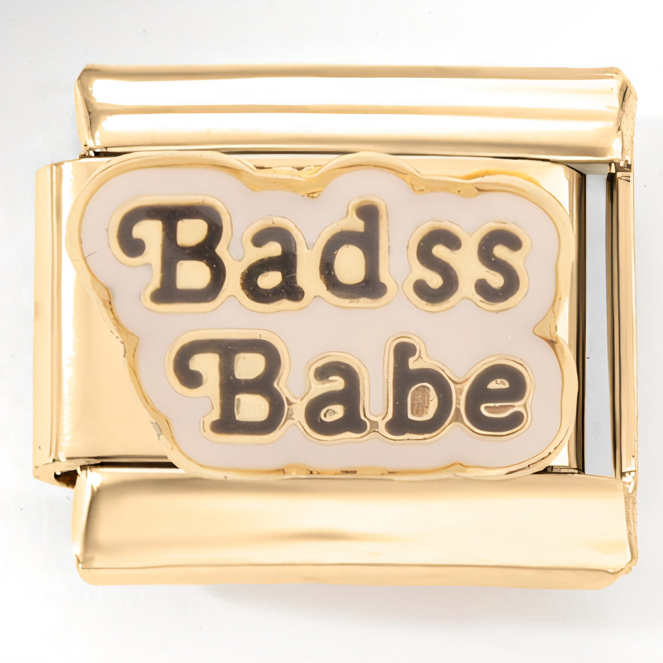 Wholesale Italian Charm Bracelet 9mm DIY  Single Section   Creative Stainless Steel Composable Bracelet