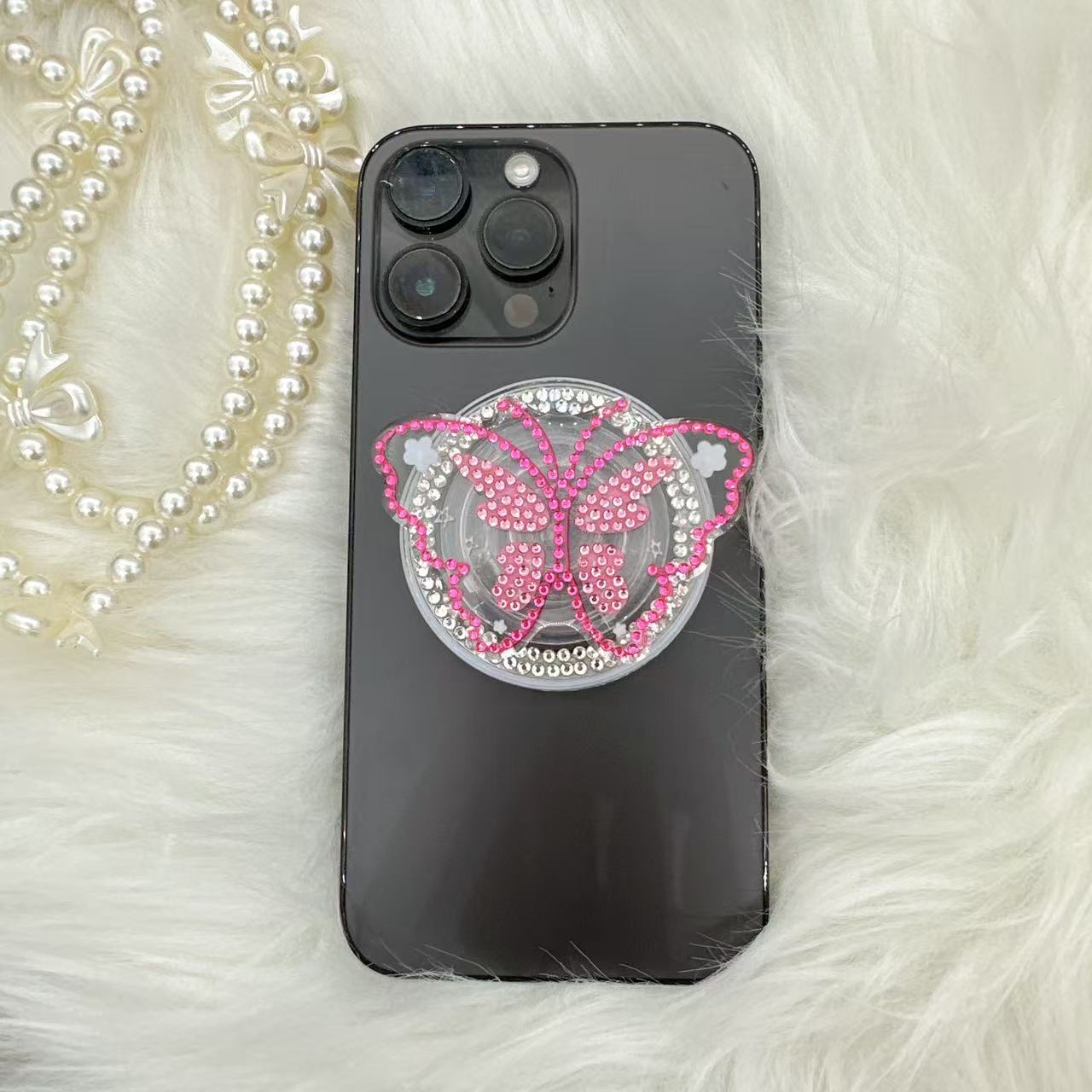 Wholesale Acrylic Stand Butterfly Magsafe phone stand