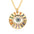 Wholesale Multi-Shape Demon Eye Oil Drop Necklace