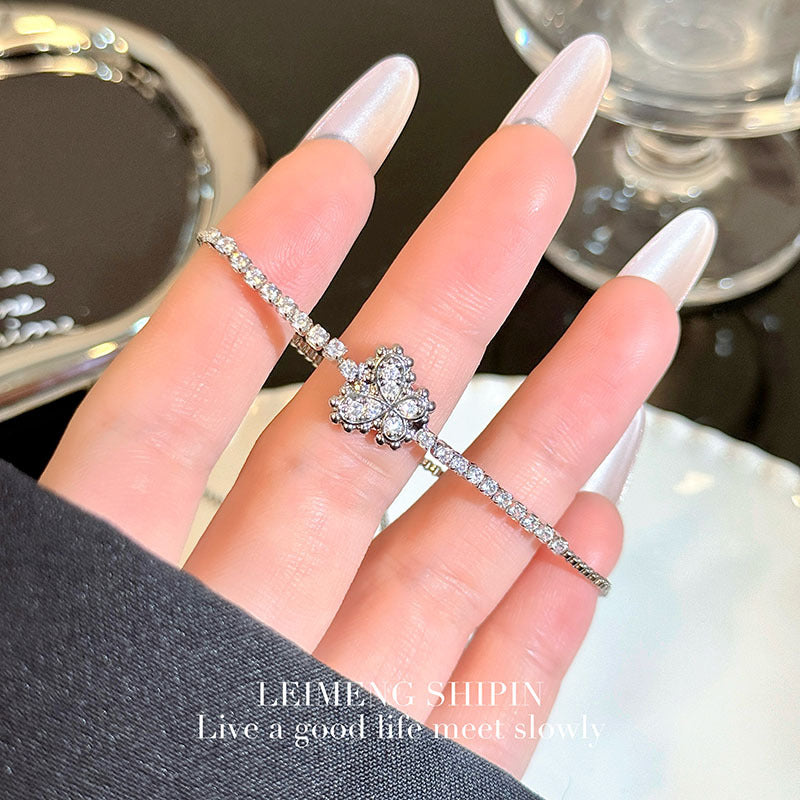 Wholesale Light Luxury Star-Shaped Butterfly Zircon Bracelet