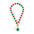 Wholesale Christmas Necklace  Chain Red Green White Beaded Necklaces