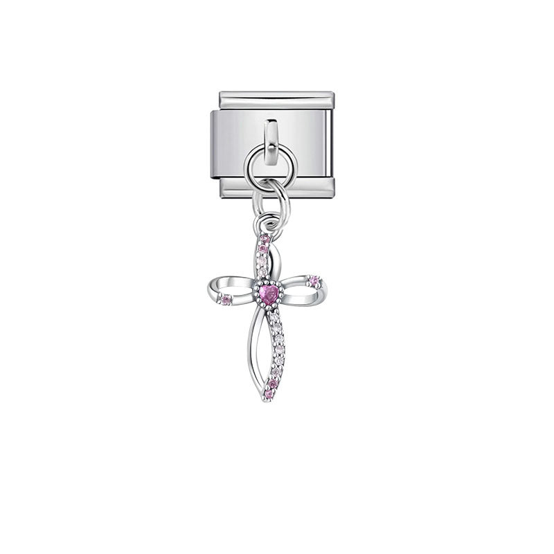 Wholesale Cartoon Mechanical Module Pendant - Stainless Steel DIY Fashion Accessory for Gift or Boutique Resale