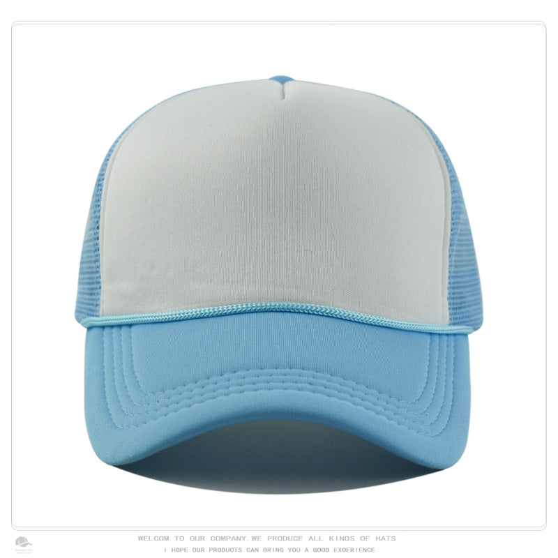 Wholesale Sponge plate printed embroidered rope men' s baseball cap Hat