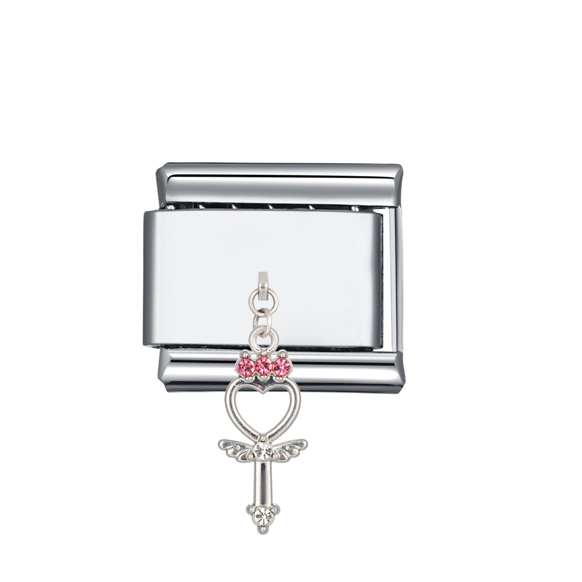 Wholesale Italian Charm Bracelet 9mm DIY  Splicing pendant  Creative Stainless Steel Composable Bracelet