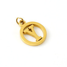 Wholesale Hollow letter Diy 26 English letter pendant