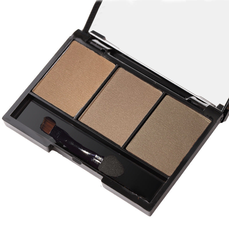 Wholesale three color eyebrow palette eyebrow powder