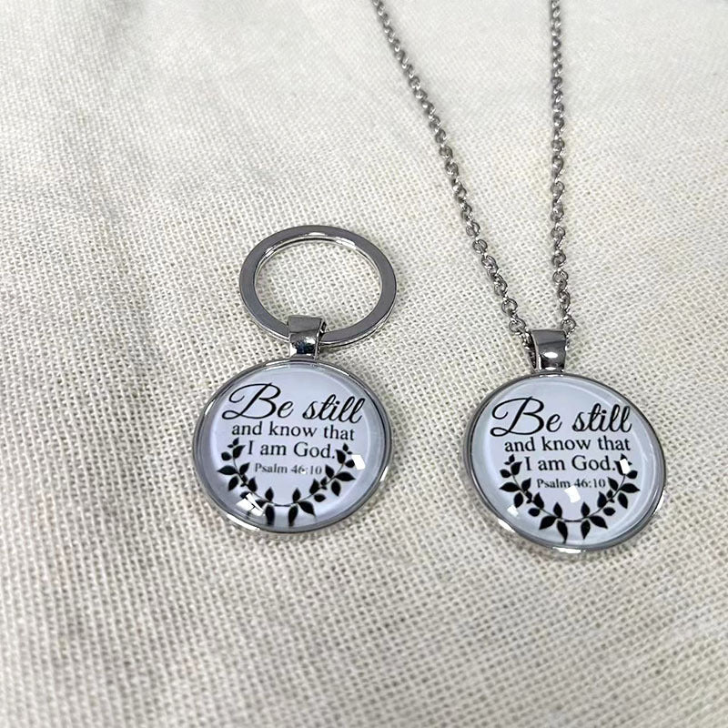 Wholesale Stainless Steel Necklace Graduation Gift Necklace Keychain ACC-NE-Yima001