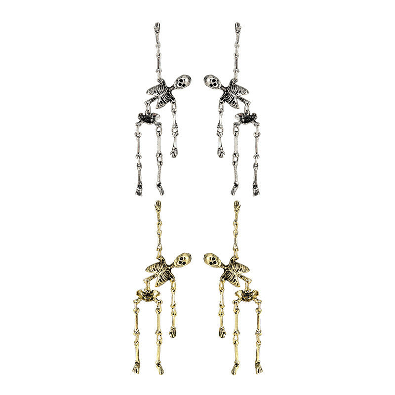 Wholesale Halloween skull earrings