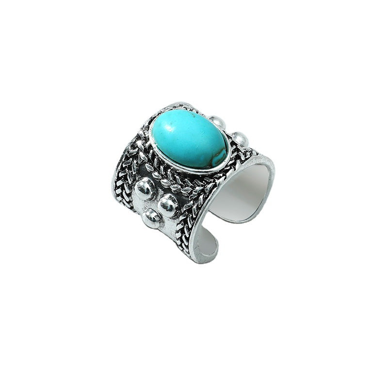 Wholesale Retro elegant versatile creative design exaggerated joint ring