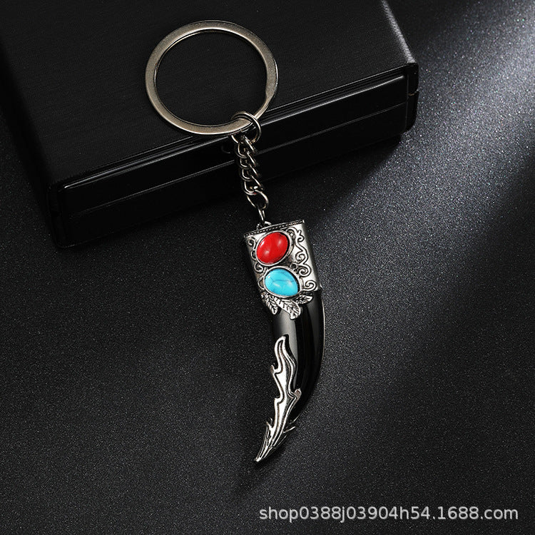 Wholesale Ethnic Wolf Tooth Necklace ACC-NE-Yuj005