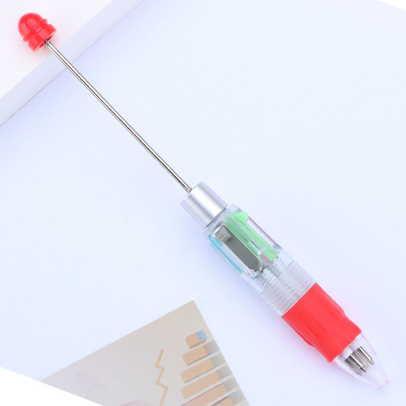 Wholesale Beadable Pens Four-color Refill DIY Beaded Pens ACC-PN-JinBN019