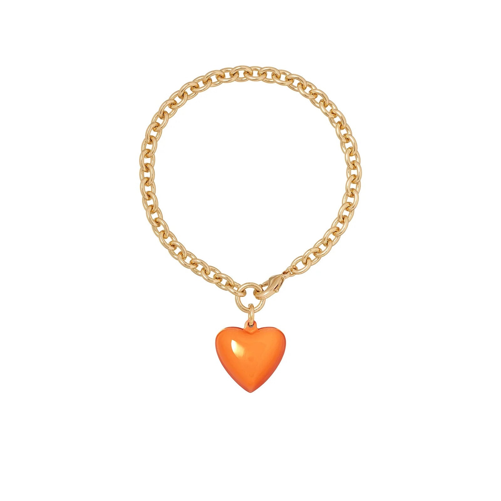 Wholesale Love Oil Drop Bracelet Colorful Titanium Steel Transparent 18K Gold Bracelet