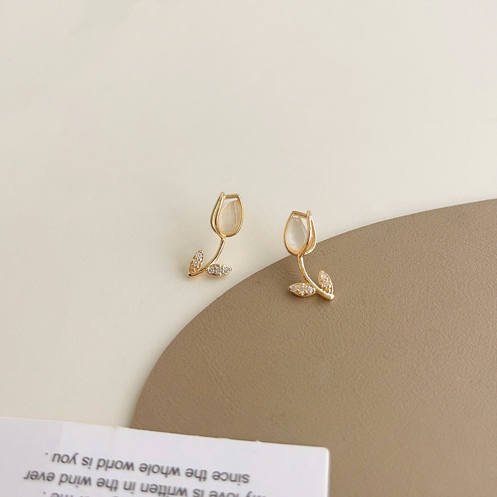 Wholesale Glass Cat' s Eye Earrings