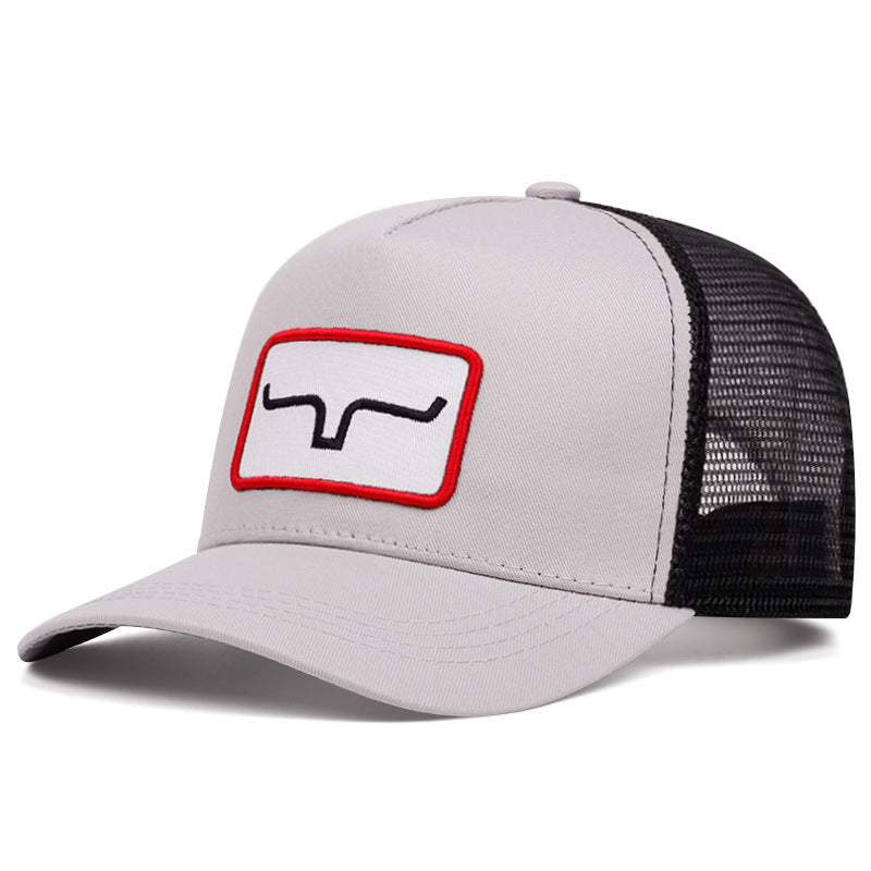 Wholesale Ox Horn Embroidery Baseball Cap ACC-HT-JingKun012