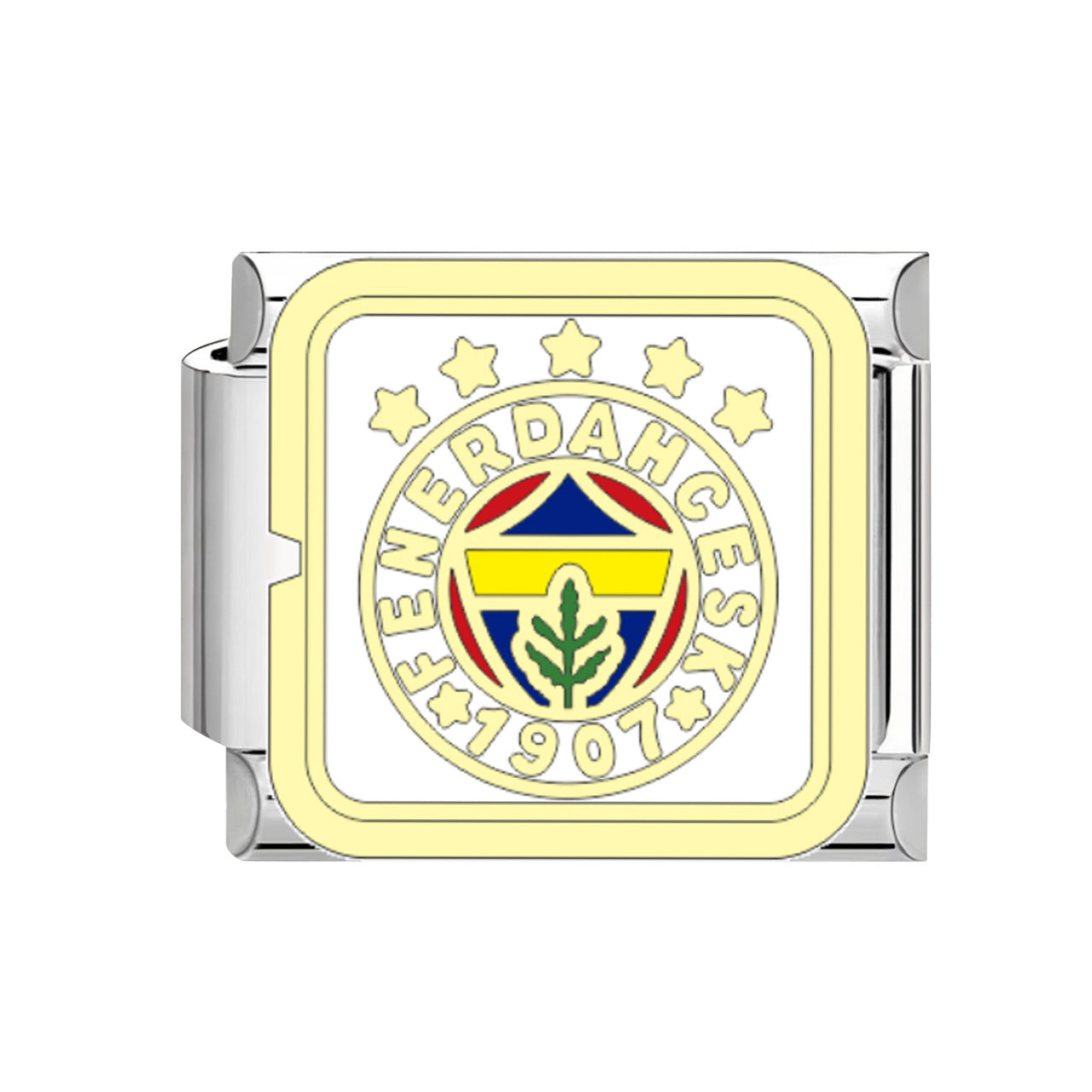 Wholesale Italian Charm Bracelet 9mm DIY Football Series   Creative Stainless Steel Composable Bracelet