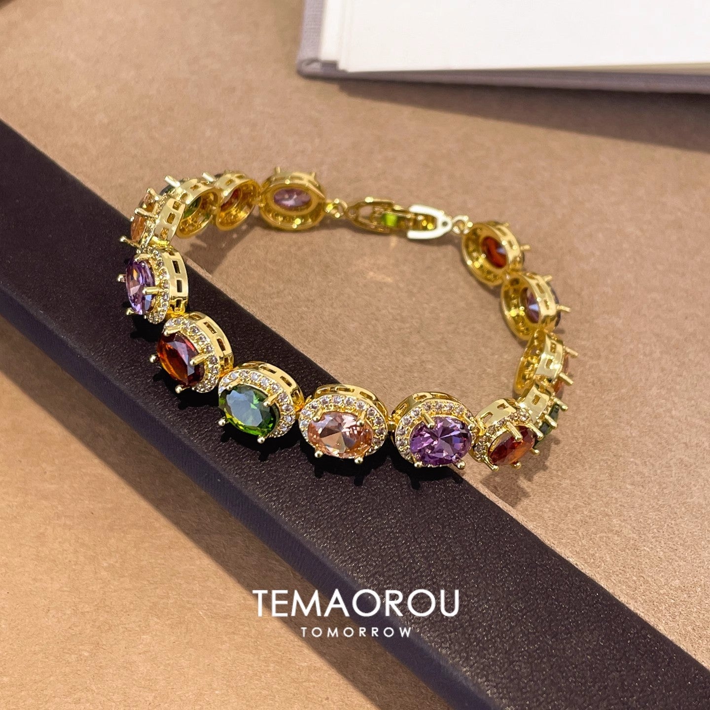 Wholesale Dopamine Geometric Alloy Bracelet Women' s Fashion Jewelry Accessory Gift Boutique Resale