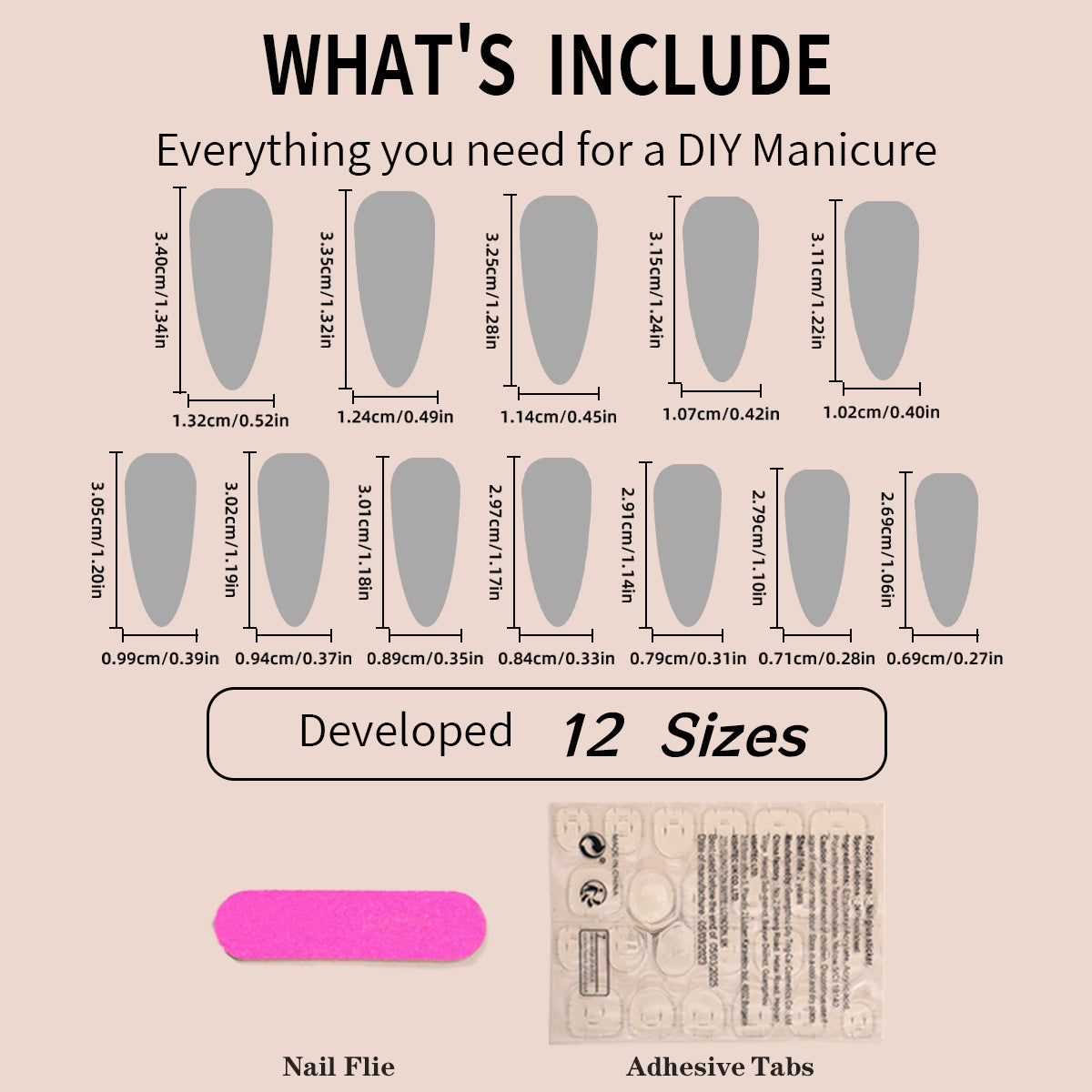 Wholesale Nail Stickers Dark Color White Long Pointed High Quality Wearable Nail Patch Manicure Patch Irregular Flame Stripe Nails ACC-NS-HaoYi018