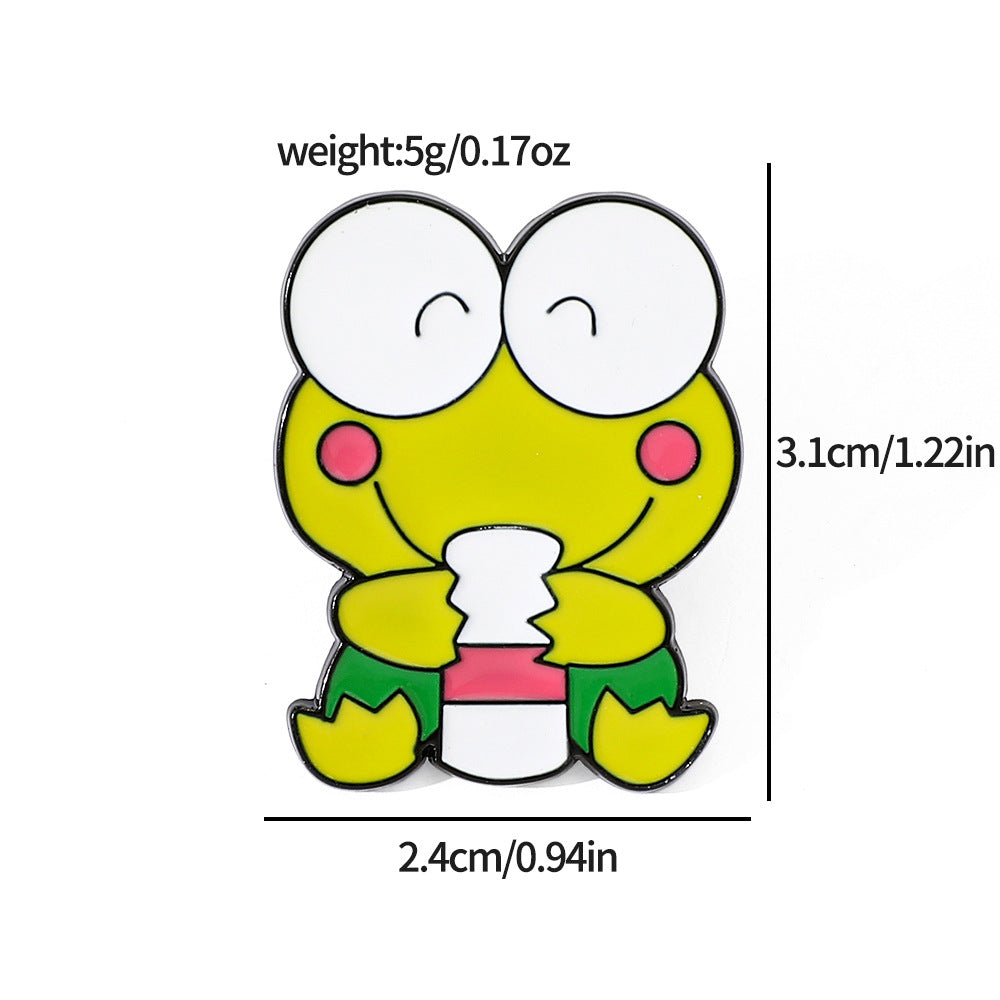 Wholesale Cute Cartoon Metal Alloy Oil Drop Brooch   ACCVIP