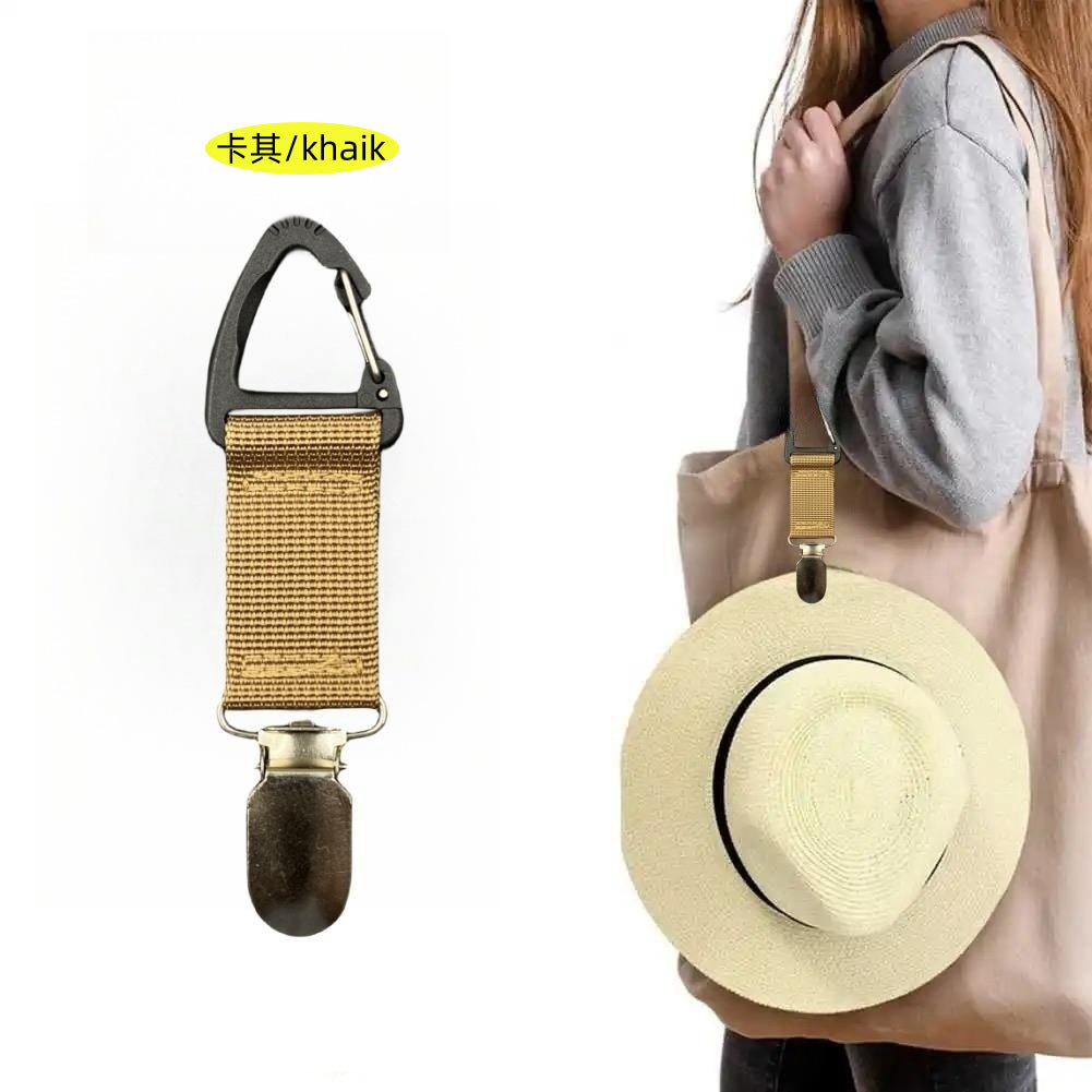 Wholesale Travel Hat Clip Outdoor Backpack Luggage Storage Clip Multipurpose Straw Hat ACC-HP-BangNi005