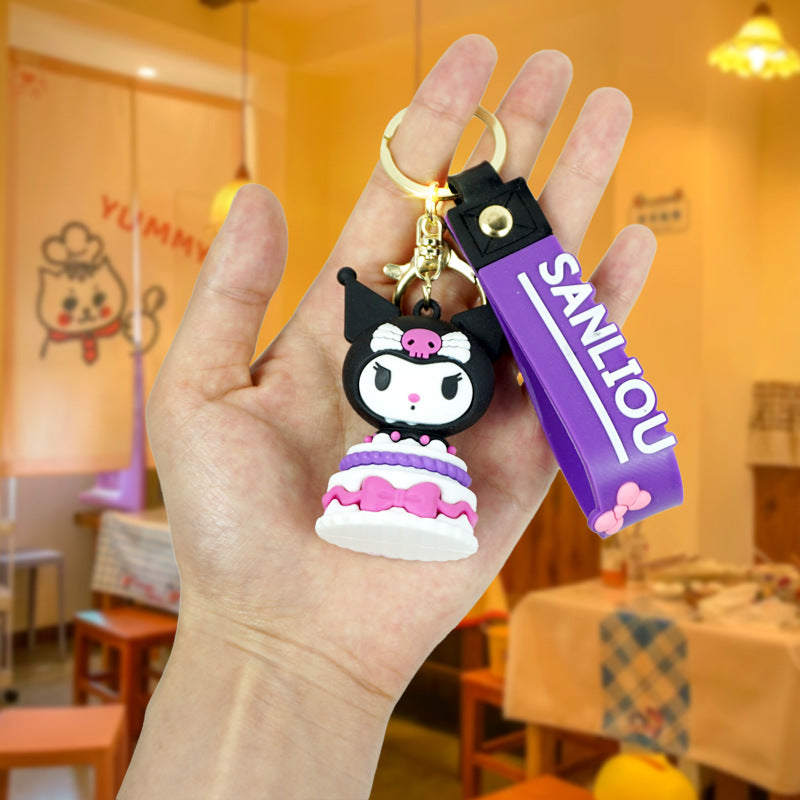 Wholesale Cartoon Cute Silicone Keychains ACC-KC-Yexiang006