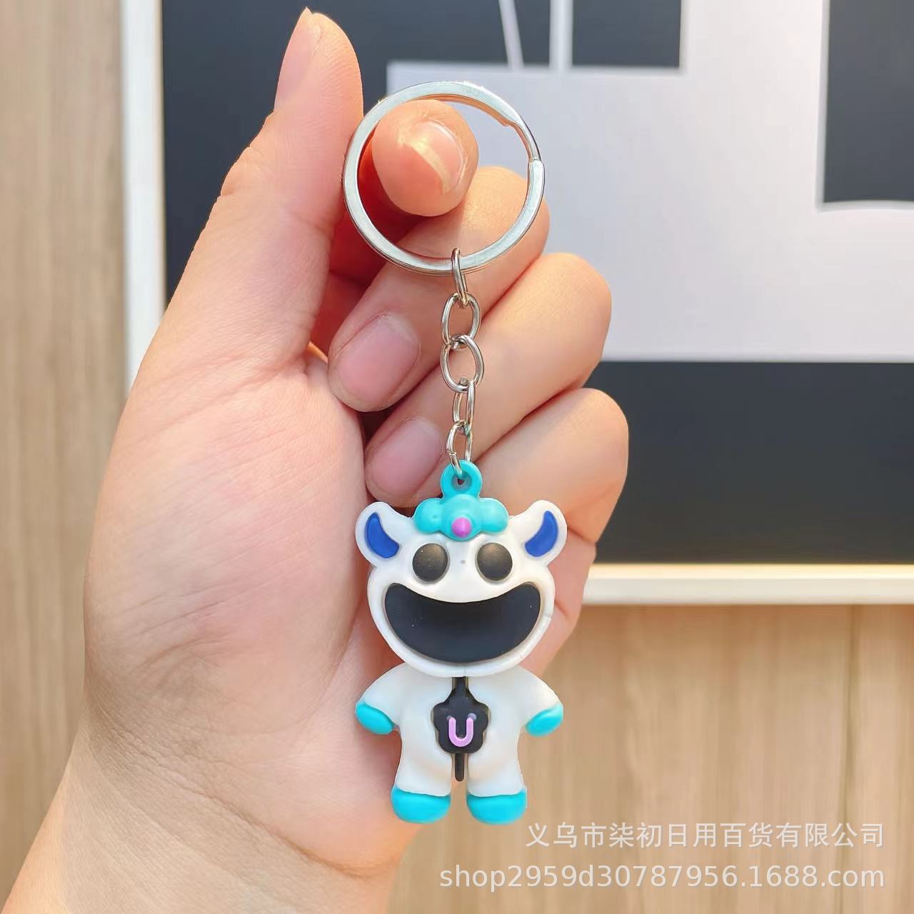 Wholesale Cartoon Cute Silicone Keychains ACC-KC-Qichu005