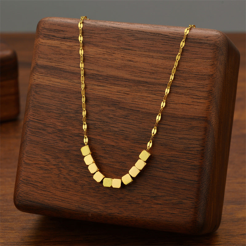 Wholesale Titanium Steel Necklace Women ACC-NE-Quanx008