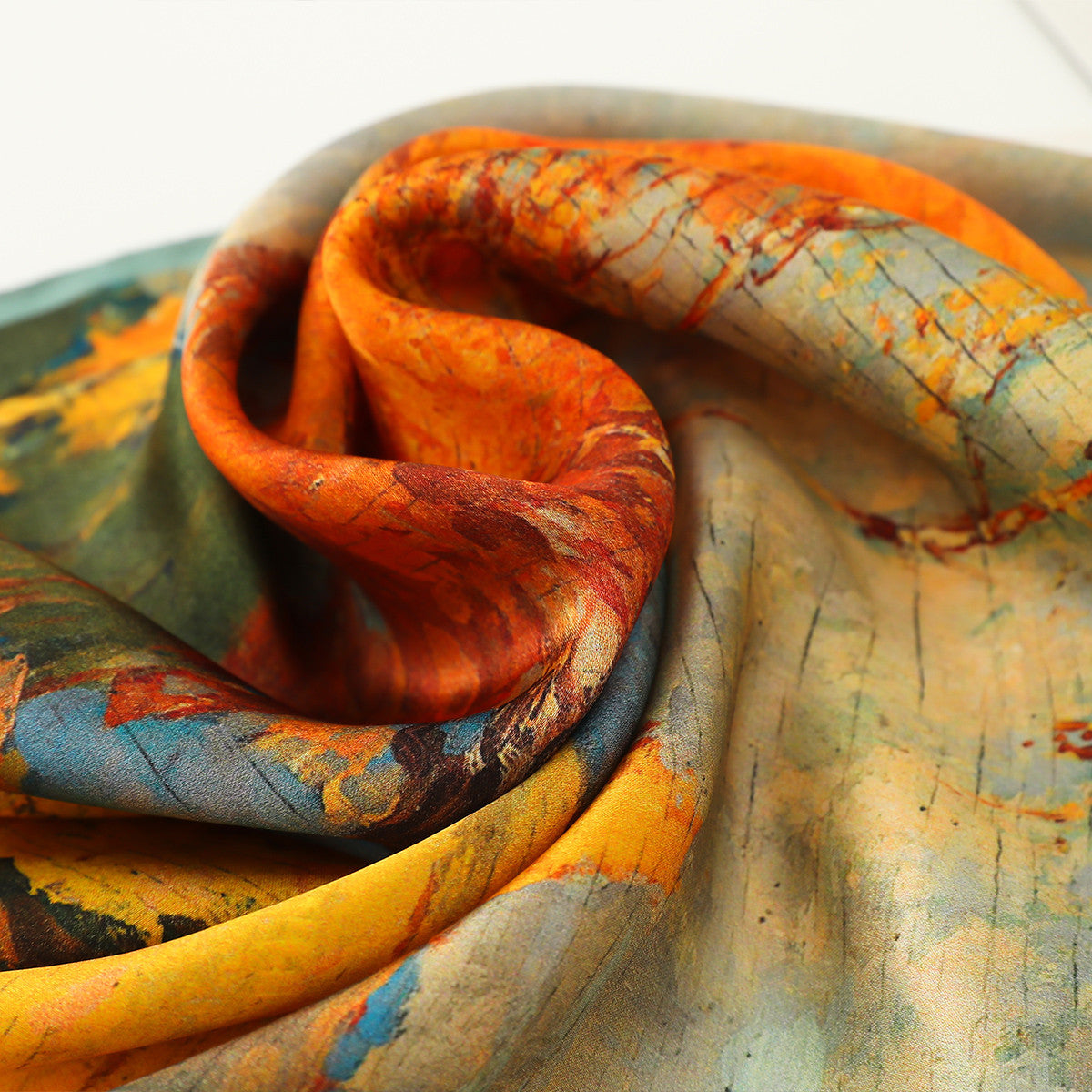 Wholesale  Silk f Women' s Autumn f f All-match Hair Band Fashion Small Square f