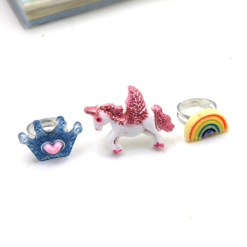 Wholesale Unicorn Beaded Colorful  Bracelet