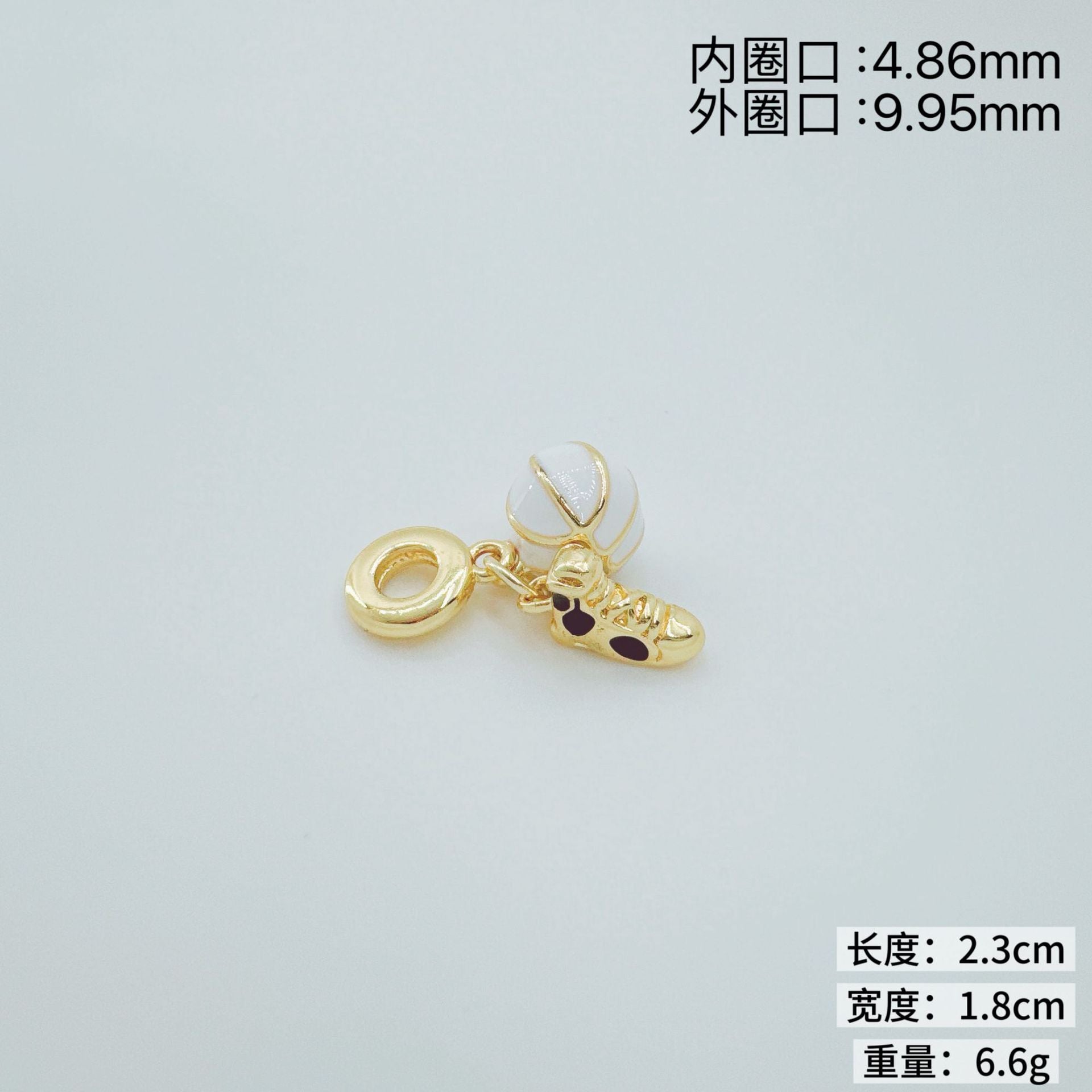 Wholesale Gold Plated Copper Sports Necklace Football Basketball Pendant
