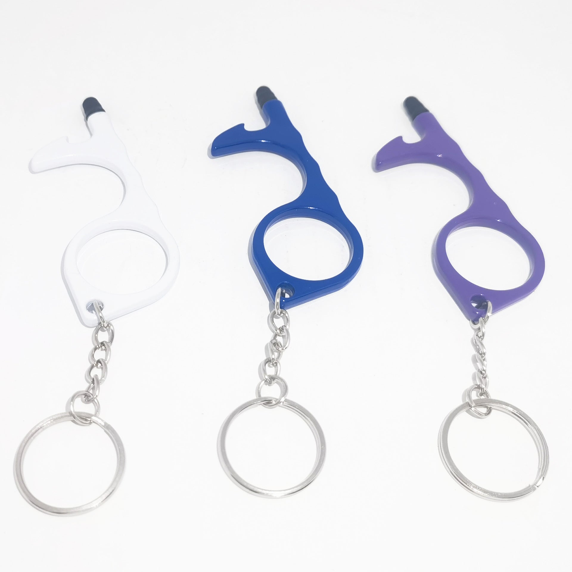 Wholesale 5pcs Opener Keychain Multi-Function Keychains