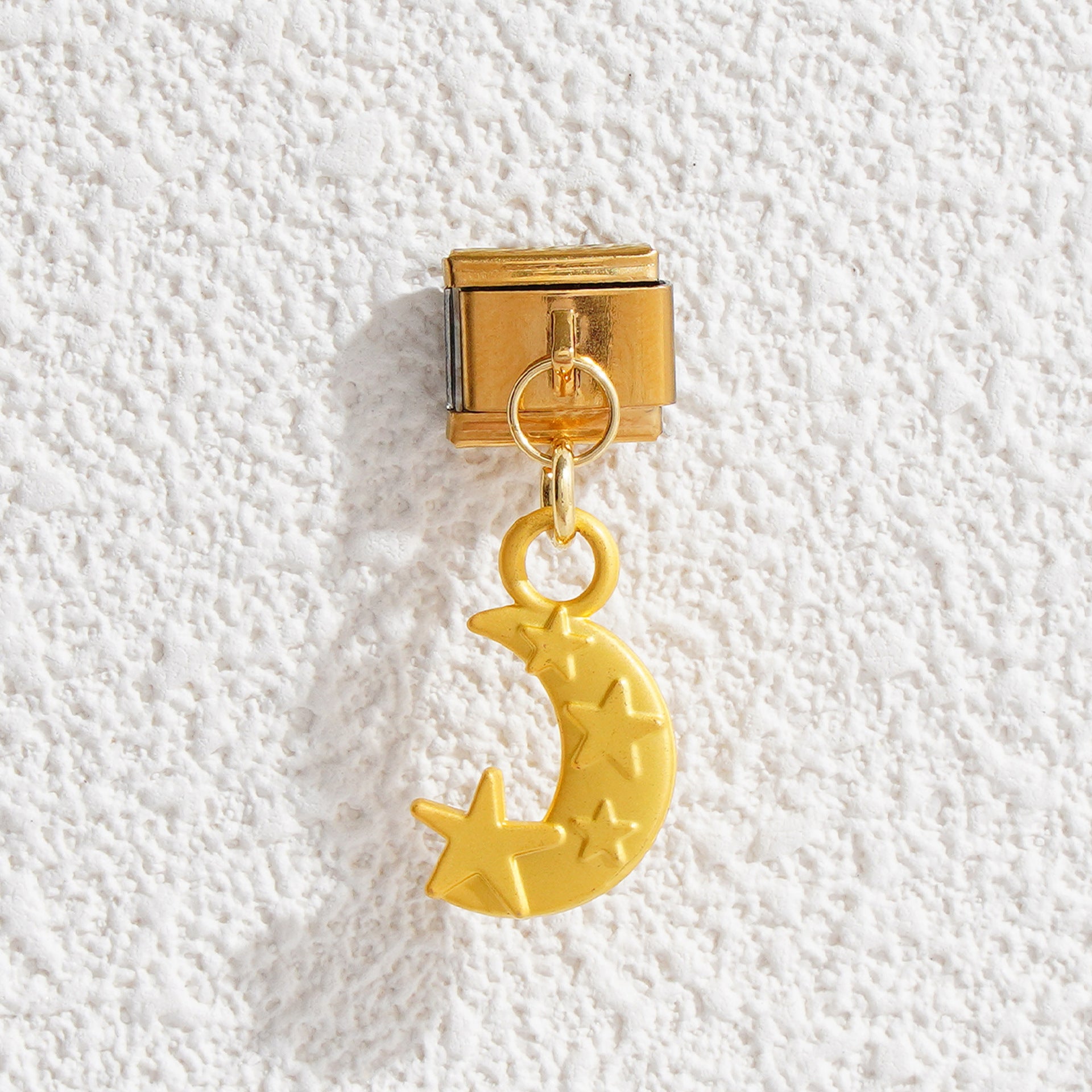 Wholesale Italian Charm Bracelet 9mm DIY Splicing Flower Pendant Stainless Steel Composable Bracelet