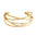 Wholesale exaggerated arm bracelet hollow personality arm ring mesh metal bracelet