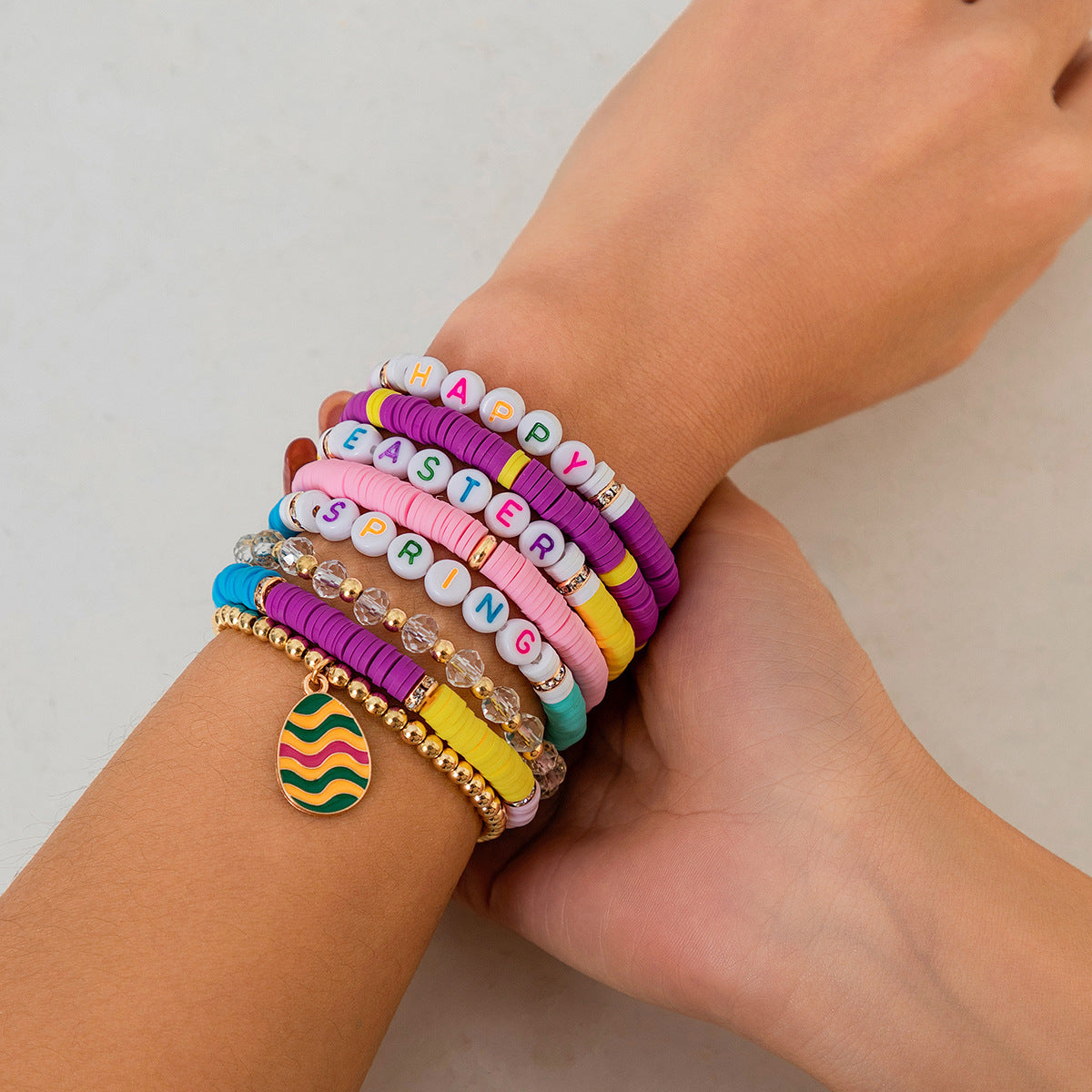 Wholesale  Easter soft y letter Bracelet