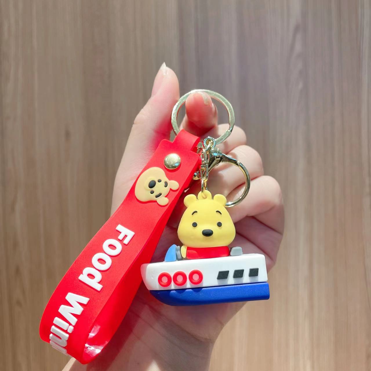 Wholesale Cartoon Cute Silicone Keychain ACCVIP-KC-Qichu004