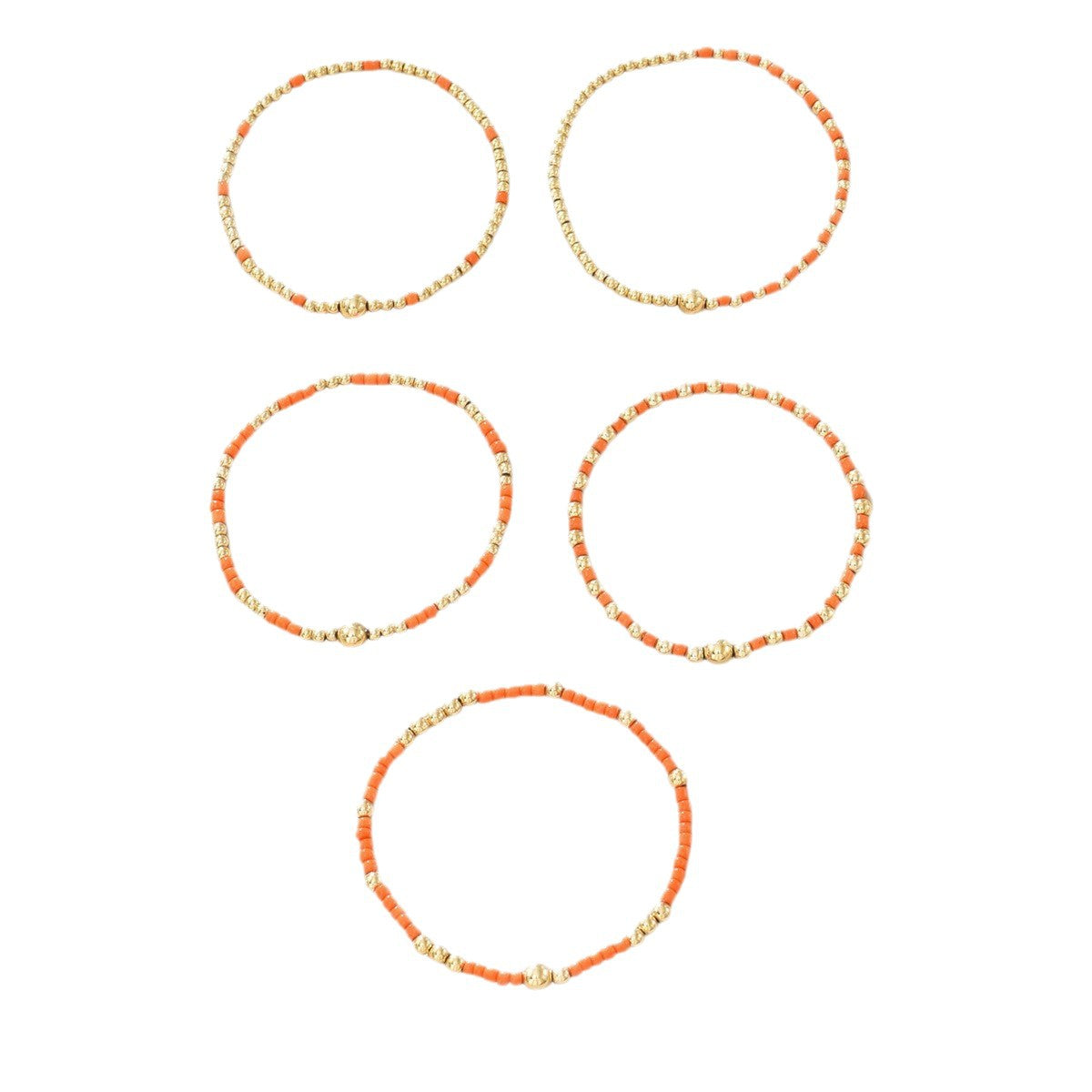 Wholesale Bohemian Beaded Bracelet Set Colorful Cross Design Women S Jewelry Accessory Gift